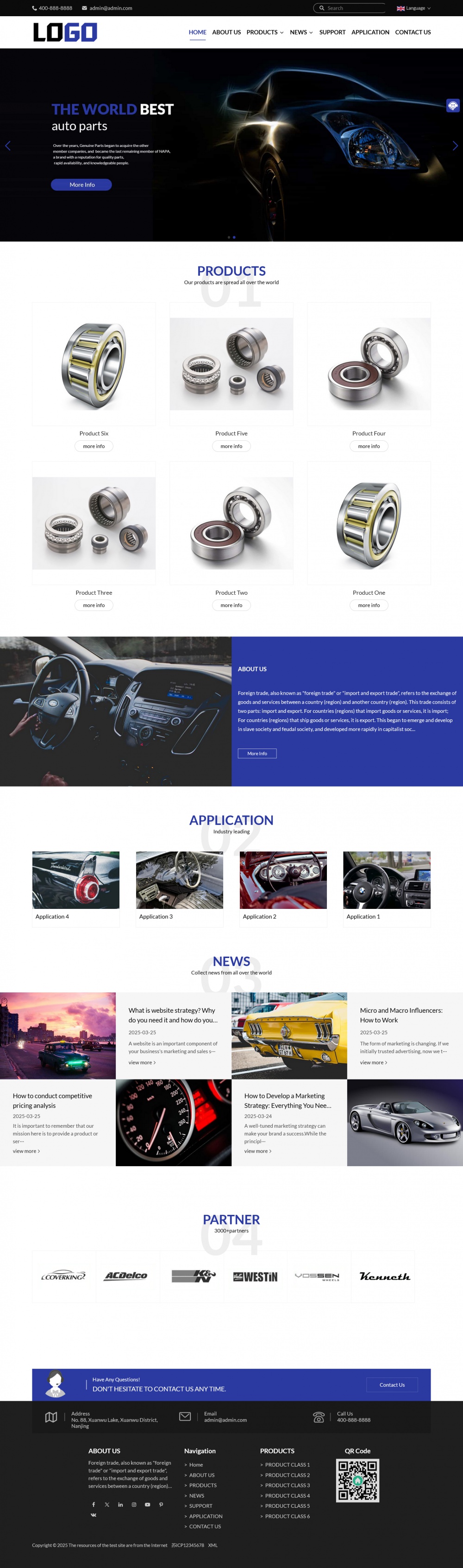 响应式中英双语外贸网站模板：基于 PbootCMS，SEO 优化，快速部署全球业务_摸鱼资源网