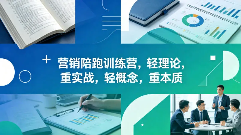 老A营销陪跑训练营，轻理论，重实战，轻概念，重本质（更新2026年4月）_摸鱼资源网