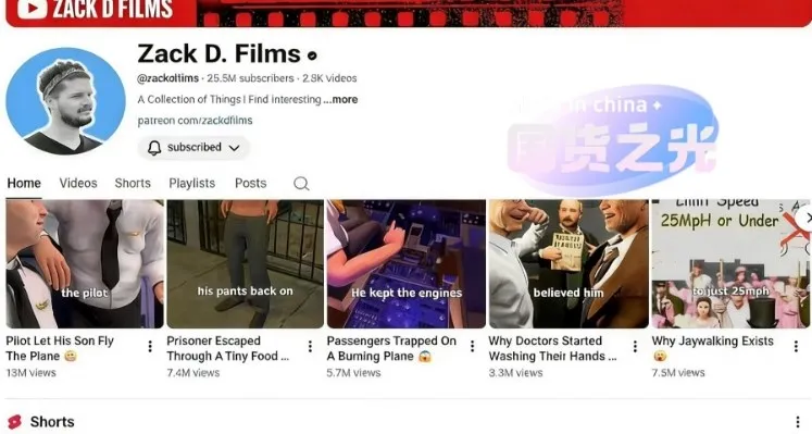 外网大神Zack D Film作品同款科普动画视频制作教学，TK油管youtube科普blender教程，教你出海賺美金_摸鱼资源网