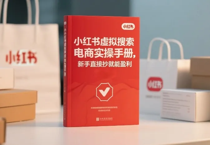 小红书⁠‬⁠‌‬⁠‬‍‍‌‬‌‍⁠‌⁠⁠‬‬‌‍虚拟搜索电商实操手册，新手直接抄就能盈利_摸鱼资源网