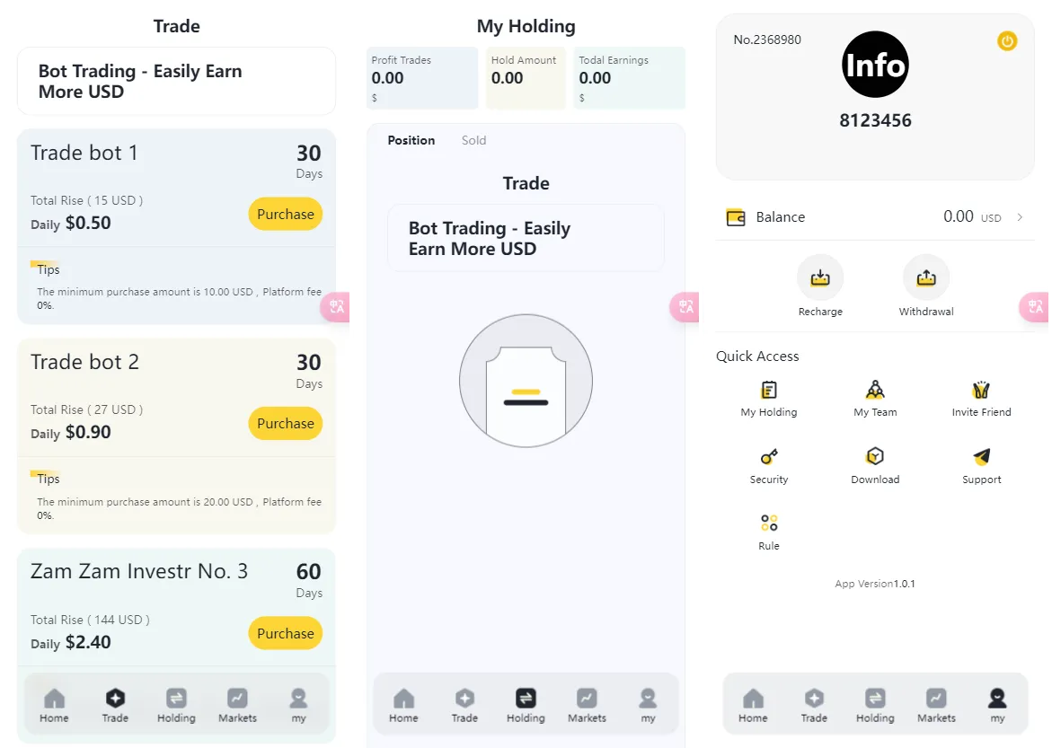 海外AI量化区块链系统源码：智能引擎、安全集成与高端UI设计_摸鱼资源网