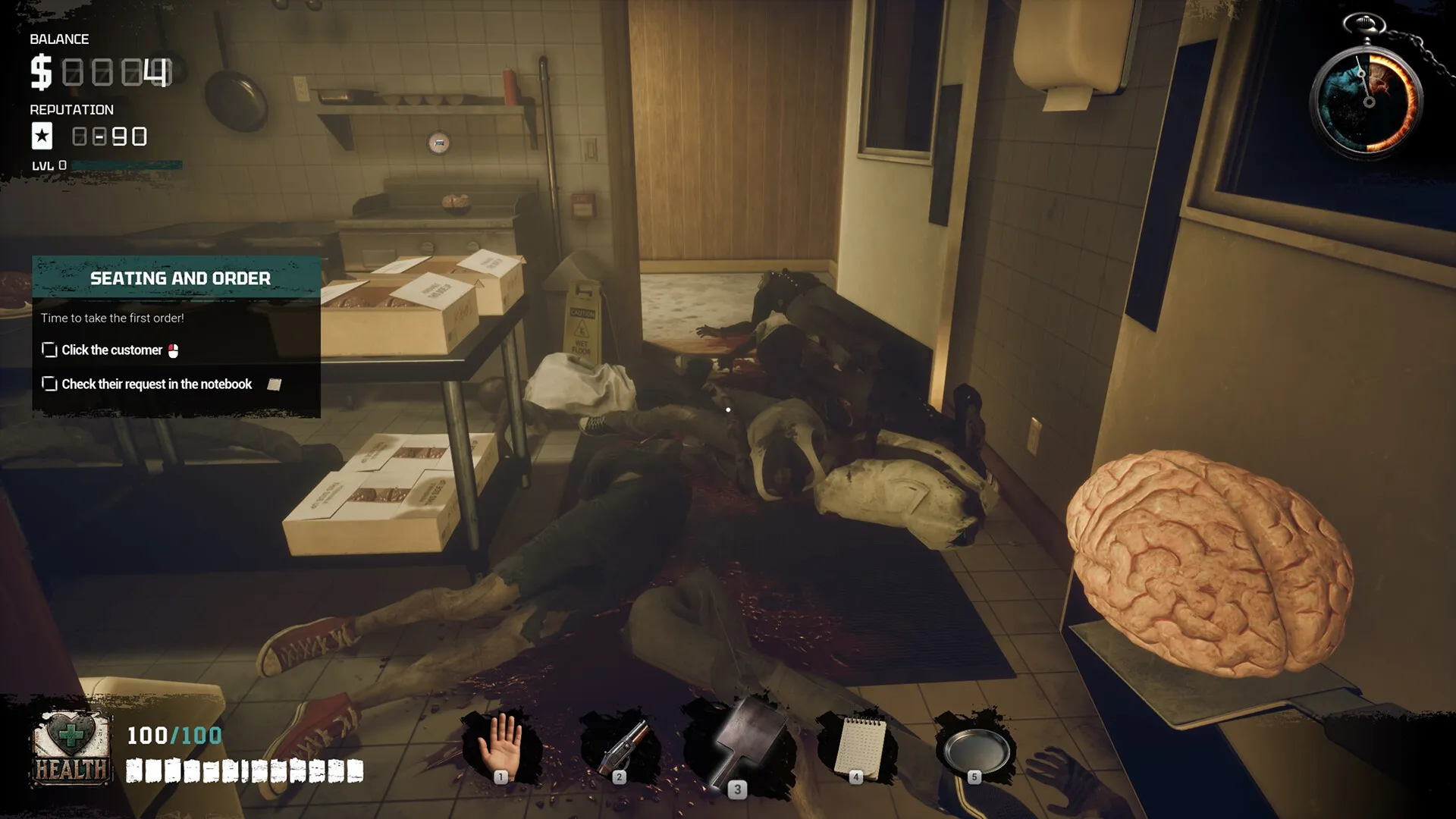 《僵尸餐馆模拟器》中文版_摸鱼资源网