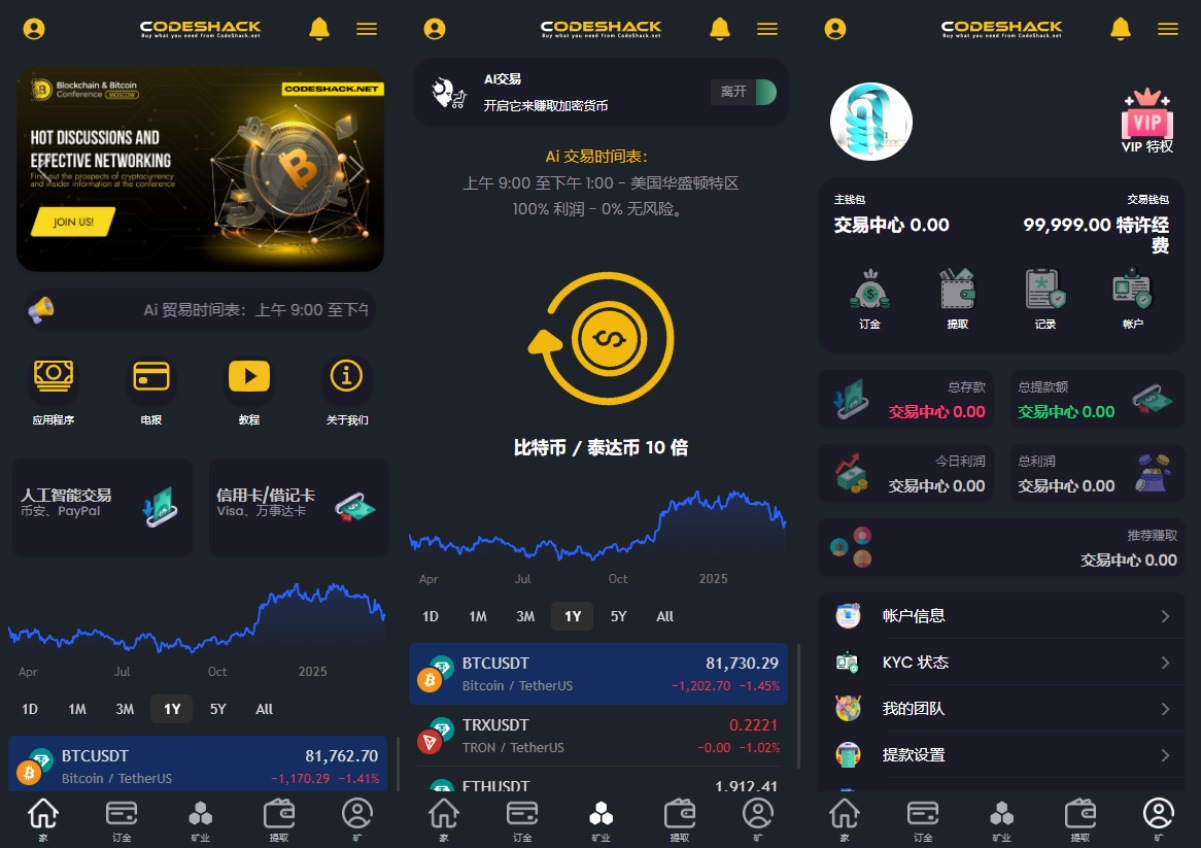 海外版AI量化投资与区块链理财交易所源码：完整系统、AI交易模块与教程_摸鱼资源网