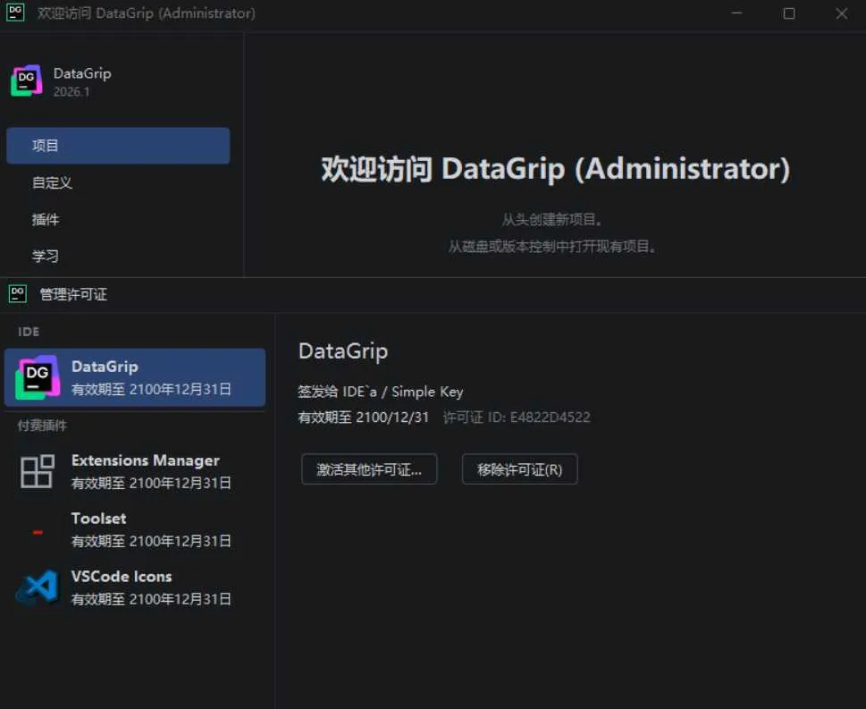 DataGrip v2026.1.0 高级版_摸鱼资源网