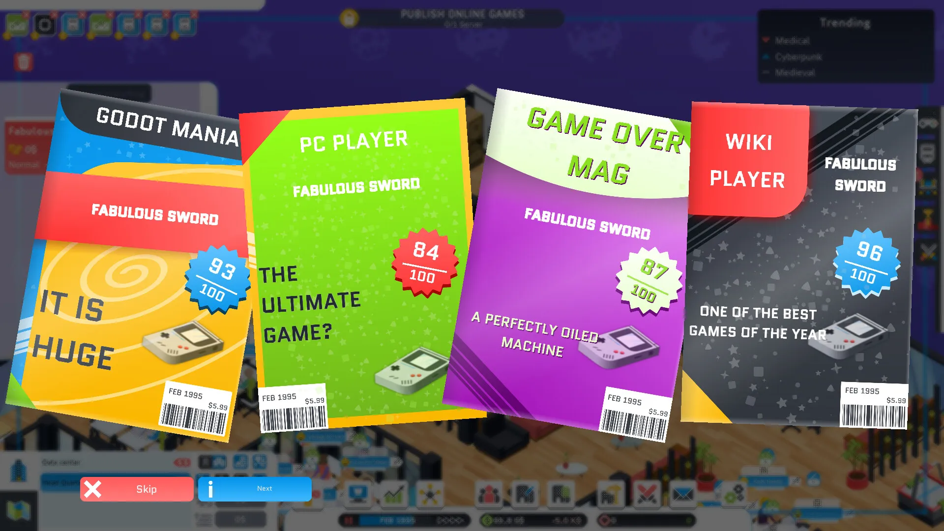 游戏大亨:都市工作室/City Game Studio: a tycoon about game dev 游戏大亨:都市工作室/City Game Studio: a tycoon about game dev