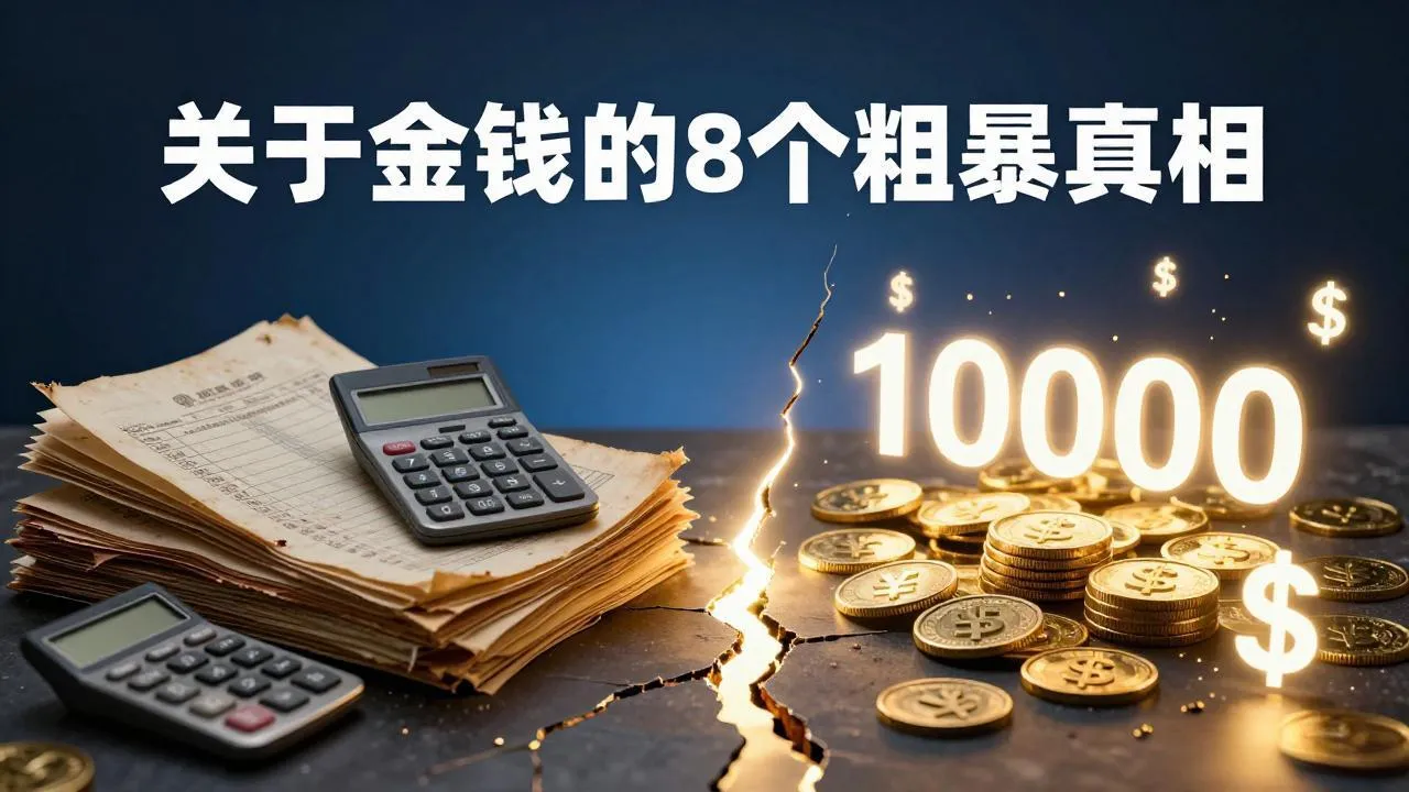 付费文章：关于金钱的 8 个粗暴真相，彻底重塑你的赚钱思维与财富认知_摸鱼资源网