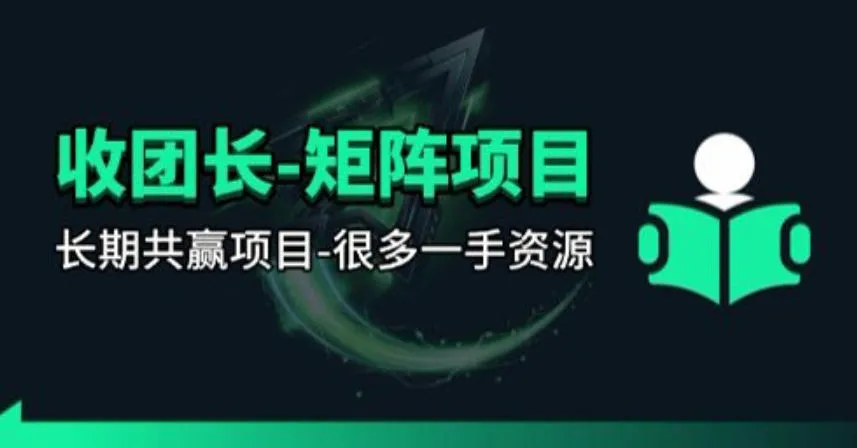 【团长合作】视频矩阵项目_招发手矩阵+剪辑师，共赢项目【揭秘】