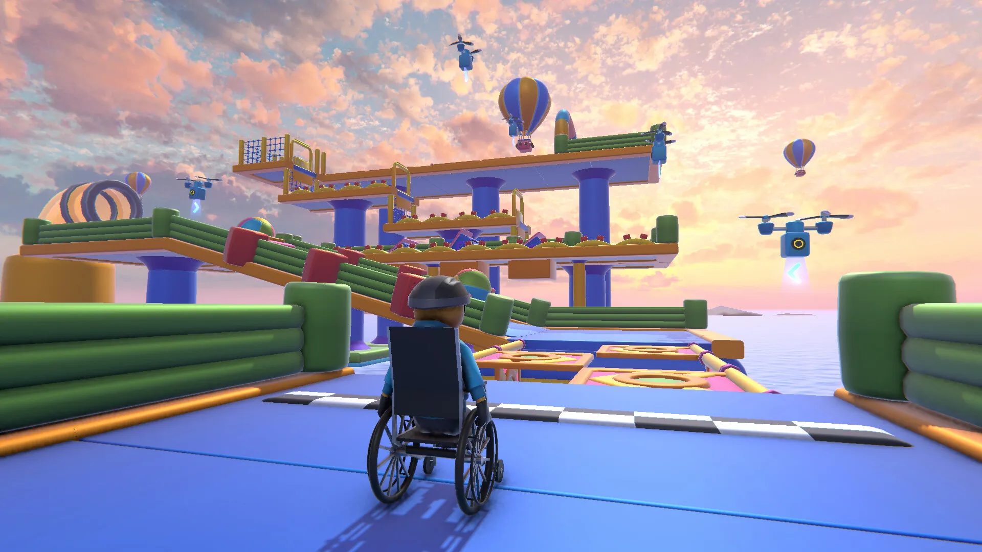 《轮椅模拟器》中文版 《轮椅模拟器》中文版