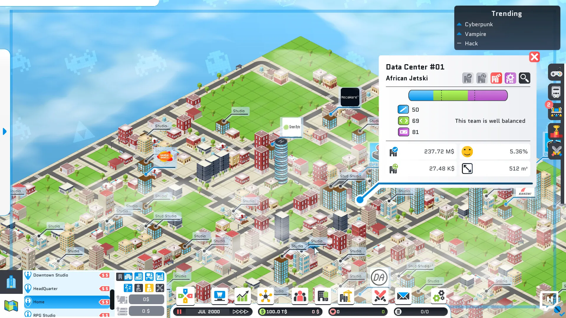 游戏大亨:都市工作室/City Game Studio: a tycoon about game dev 游戏大亨:都市工作室/City Game Studio: a tycoon about game dev